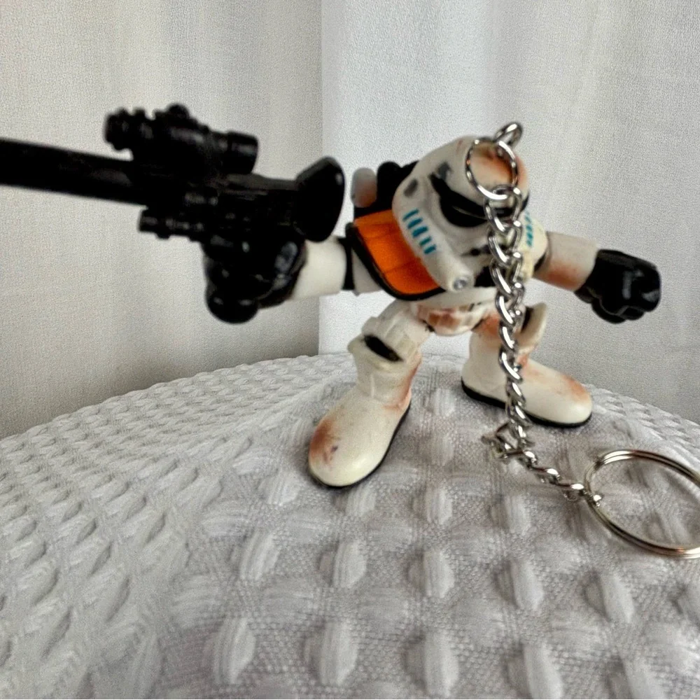 Purse Charm Star‎ Wars Sandtrooper Keychain
